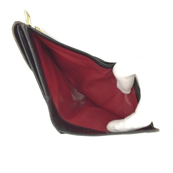 Gucci Black Glossy Leather Bi-fold Style Rectangular Wallet - Picture 4 of 7